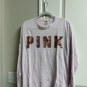 PINK Victoria's Secret Light Pink Tee